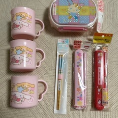 新品　お弁当箱　お箸　コップセット