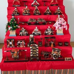 雛人形７段飾り【引取り可能な方】