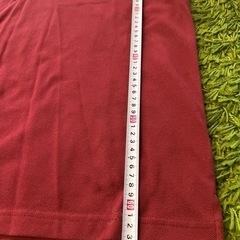 🌸500円商品✖️3つで1000円❗️ ELLE エル　長袖　ポロシャツ　ゴルフウェア　えんじ色　Lサイズの画像