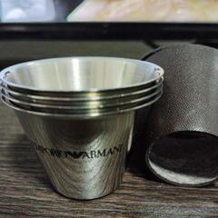 【★激レア★】【★EMPORIO ARMANI★製 ショットグラス４セット★】の画像