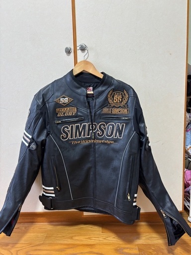 シンプソン　ライダージャケット　Mサイズ