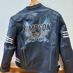 シンプソン　ライダージャケット　Mサイズの画像