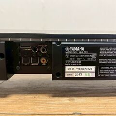 YAMAHA YAS-101 ヤマハ フロントサラウンドシステム サウンドバー ブラック スピーカーの画像
