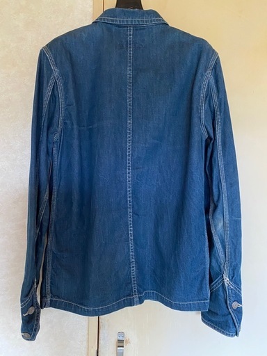 良品ジャーナルスタンダードデニムジーンズダンガリーカバーオールジャケットシャツショップコートGジャンジーパンvintagewash