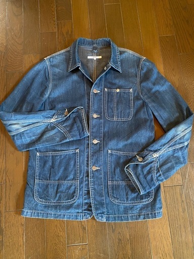 良品ジャーナルスタンダードデニムジーンズダンガリーカバーオールジャケットシャツショップコートGジャンジーパンvintagewash