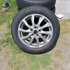 185 60 15 アルミホイルタイヤセット　シエンタの画像