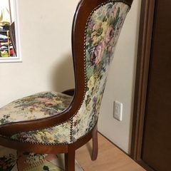 アンティーク椅子とサイドテーブル特価10000の画像