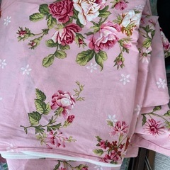 薔薇柄🌸布団カバー シングルサイズの画像