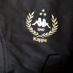 GU Kappa コラボ　ブラック ジップアップジャケットの画像