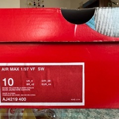 ナイキ エアマックス NIKE AIR MAX 1/97 VF SW 28cmの画像