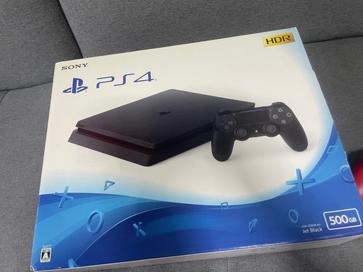 【引渡し先決定】PS4 500GB ジェットブラック(6/4までの限定出品)