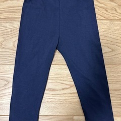 子供用パンツ80cm(10部丈)ネイビー