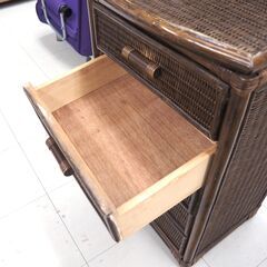 ラタンチェスト　リユース品の画像