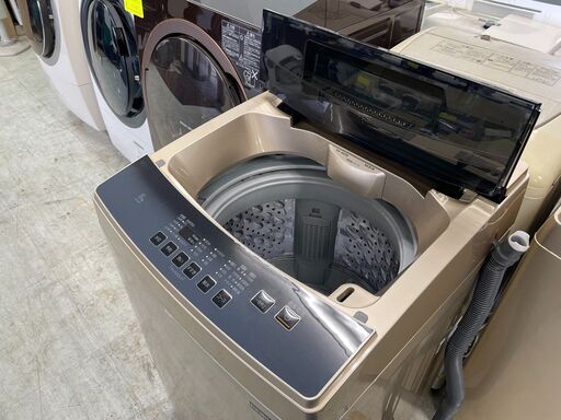 2021年製　アイリスオオヤ8.0K洗濯機　分解クリーニング済み　良く壊れるパルセーター交換済み