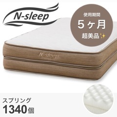 【使用期間5カ月のみ】【超美品✨】ニトリ Nスリープ プレミアム...