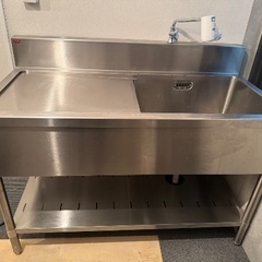 マルゼン 1槽水切付シンク BSM1- 126L
