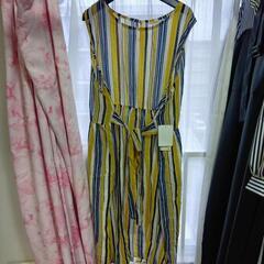 ☆新品☆ボーダーロングワンピース
