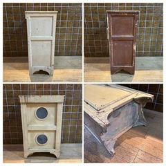アンティーク 木製 キャビネット インテリア ヴィンテージ 家具の画像