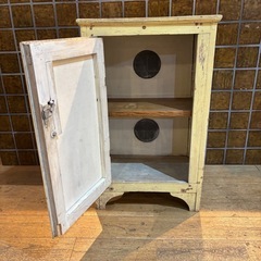 アンティーク 木製 キャビネット インテリア ヴィンテージ 家具の画像