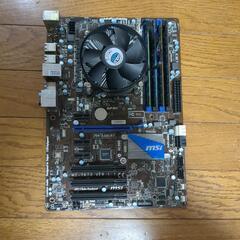 マザボCPUセット　i7 2600 メモリー16G