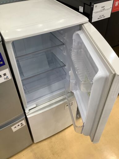 【1年間動作保証付き】SHARP 2ドア冷凍庫　SJ-D14D-W　2018年製　137L 46L　程度C(内部に目立つキズ有)　