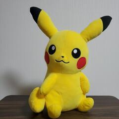 🌼おすわりピカチュウのぬいぐるみ
