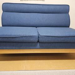 2人掛けソファー新品同様❗❗(取りに来て頂けると2000円引きます)の画像