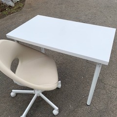✅IKEA椅子机セット✅