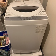 洗濯機&食器棚の画像