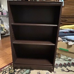 本棚　シェルフ　家具　中古　傷あり　高さ調節可能