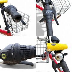 【引き取り限定】ランボルギーニ 折りたたみ自転車 20インチ 6段変速の画像