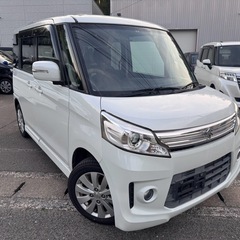 福岡発 H26 スペーシアカスタム XS 別途車検2年付 blu...