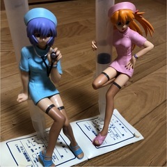 【希少】エヴァンゲリオン レイ アスカ エクストラナースフィギュア