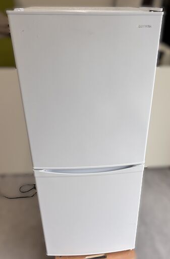アイリスオーヤマ ノンフロン冷凍冷蔵庫 IRSD-14A-W 2021年製 動作確認済 取扱説明書あり