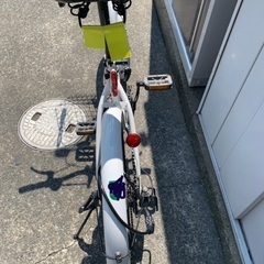 折りたたみ自転車の画像