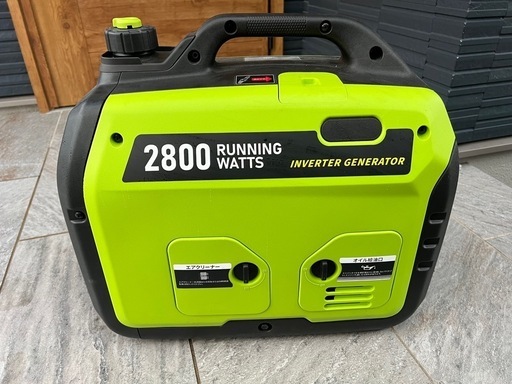 【美品】EENOUR DK2800iS インバーター 発電機 