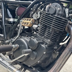 YAMAHA SR400 ボバーカスタム チョッパー フリスコの画像