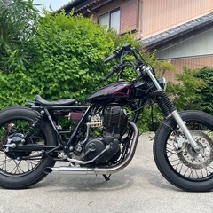YAMAHA SR400 ボバーカスタム チョッパー フリスコの画像