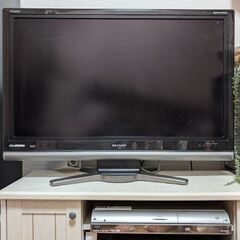 0円でお譲りします！AQUOSテレビ＆DVD