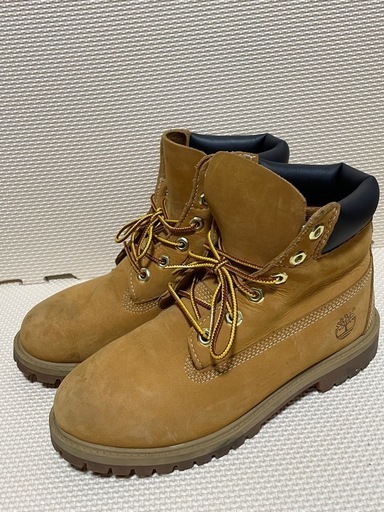 Timberland プレミアム イエローワークブーツ