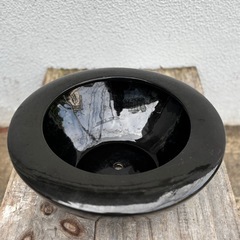 植木鉢　和花器　穴あり そこそこ重量あり【おしゃれなガーデニング　寄せ植えに】の画像