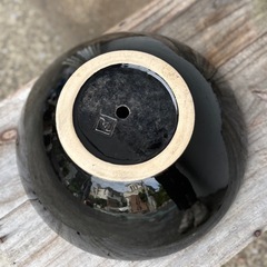 植木鉢　和花器　穴あり そこそこ重量あり【おしゃれなガーデニング　寄せ植えに】の画像