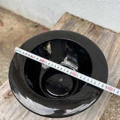 植木鉢　和花器　穴あり そこそこ重量あり【おしゃれなガーデニング　寄せ植えに】の画像