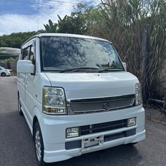 エブリイワゴン　パールホワイト‼️車検満タン‼️県外車両‼️美車‼️
