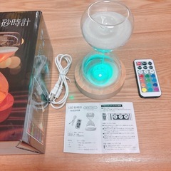 癒し空間 LED 砂時計の画像