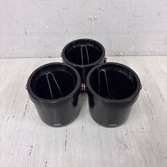  24062  二重アイスペール 3つセット トング付 THER...