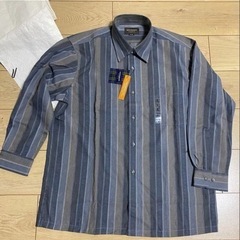 【新品】メンズ長袖シャツ　Ｌ　の画像