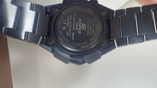 EDIFICE デジタル腕時計 5710 ブルー