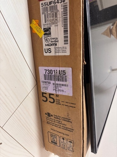 LG ultra HD テレビ 4K 55型