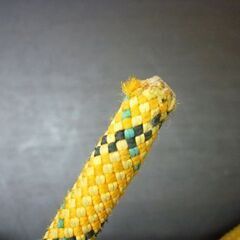 ☆ザイル 登山用ロープ 長さ46.5m 直径9.5mm クライミング用 イエロー 高所作業 ロッククライミング 札幌 北20条店の画像